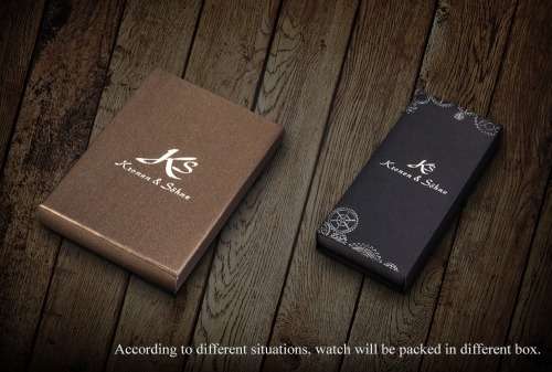 Authentic KS Imperial Luxury Automatic Mechanical Date Day 6 Hands Leather Mens Sports Watch