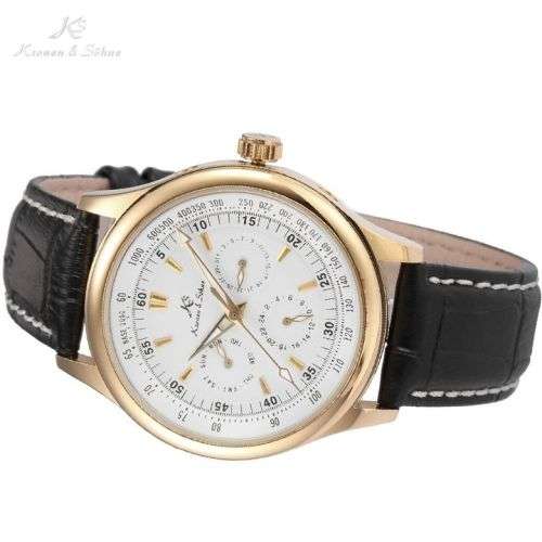Authentic Brand New KS Luxury Automatic Mechanical Date Day Calendar 24 Hours Elegant Sport Watch