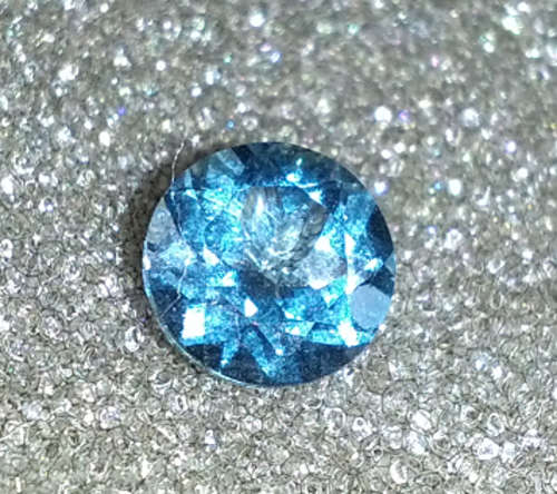 1.53ct Round London Topaz