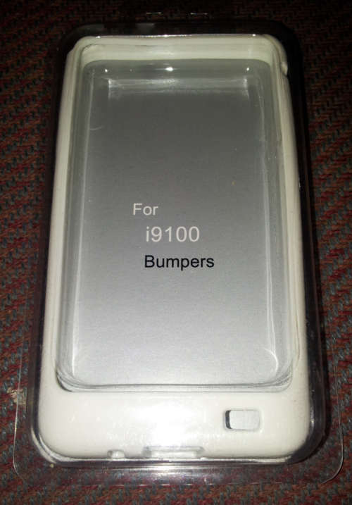 Samsung Galaxy S2 White Bumper Cover(BRAND NEW AND SEALED)ONLY R1 BID INCREMENTS