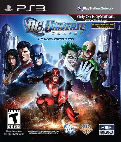 DC Universe Online PS3(EXCELLENT CONDITION)