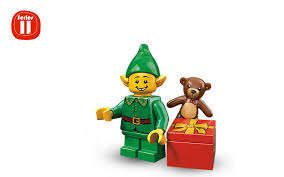 Lego minifigure Series 11 No 7 Holiday Elf