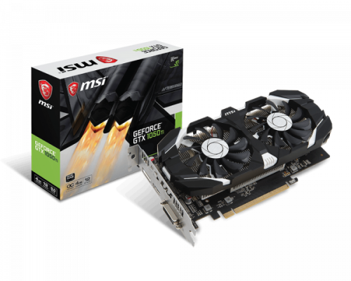MSI GeForce 1050Ti 4GB OC