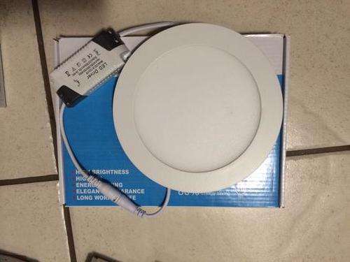 6w Recessed LED Panel Light - Round