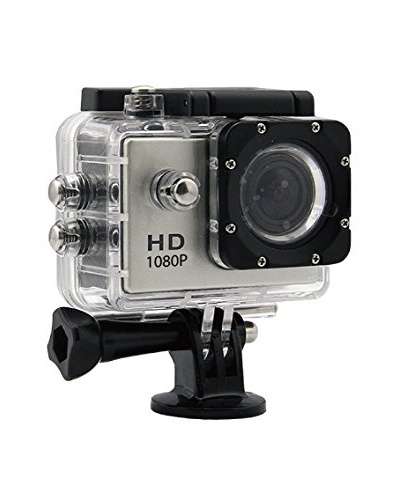 Silver Sports Action CAMERA 1080P H.264 Full HD (Water proof 30m)