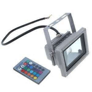 10w Colour Changing RGB Floodlight with remote control
