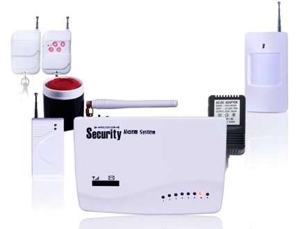 Wireless GSM Home Security Alarm System PIR Door Sensor