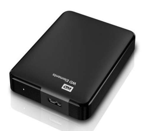 WD MyPassport Elements 1TB 2.5 USB3.0 External Portable Hard Drive
