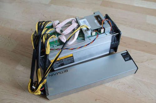 BITCOIN ANTMINER S7 INCLUDES POWER SUPPLY