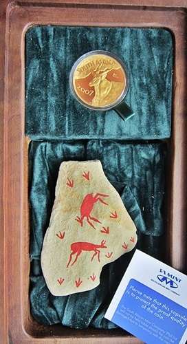 ## Rare 1 ONZ Sasi Mint Marked 2007 Natura Launch Set  in Box with COA ##