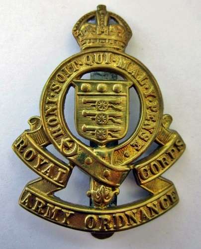 ## Royal Army Ordnance Corps Cap Badge ##