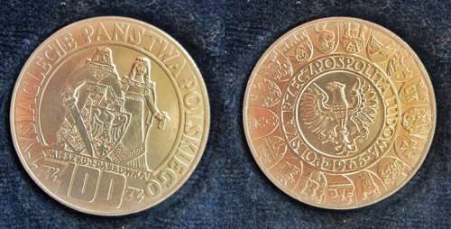 ## UNC 1966 Poland 100 Zlotych ##