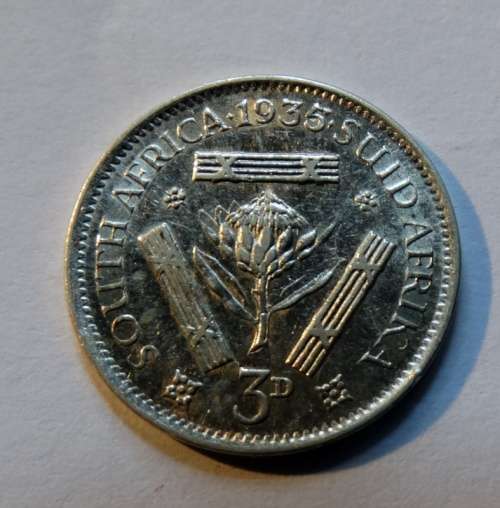 ## 1935 Tickey Nice detail. but cleaned ##