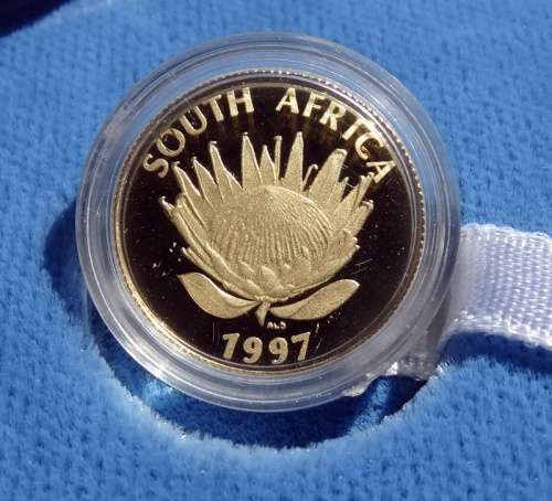 ## 1998 Protea Women 1/10th Gold coin ## Mintage 792