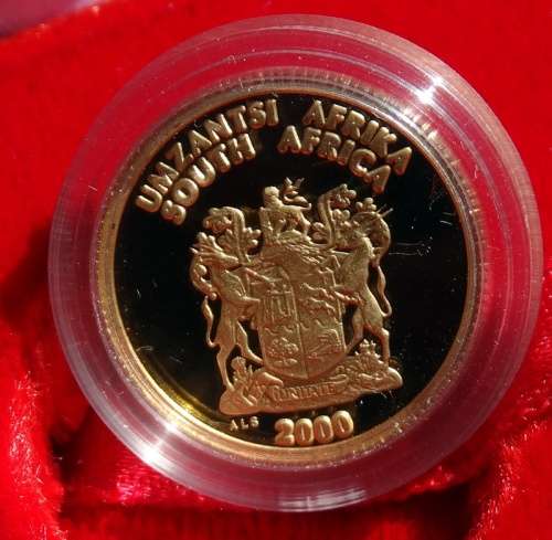 ## 2000 Cultural Series 1/10th Gold coin ## Mintage 564 OLD COA