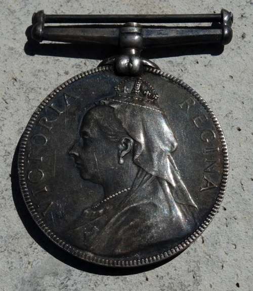 ## For Long Service in the Volenteer Force Medal to Band SGT WE Tovey 1896 ## Essex Arrtilery