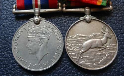 WW2 Medals to FJ Snyman