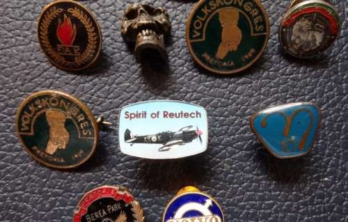 Various Badges and tokens