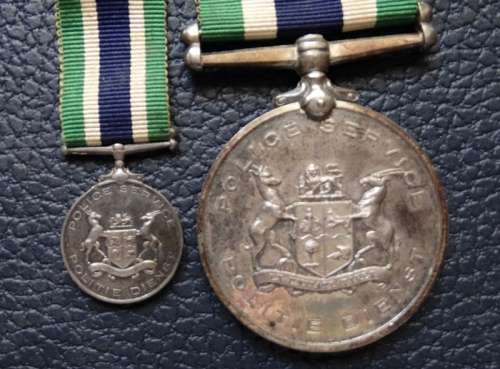 Detective WJ Gould Police Faith-full Service Medal