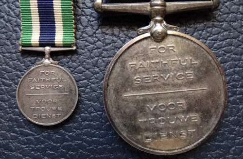 Detective WJ Gould Police Faith-full Service Medal