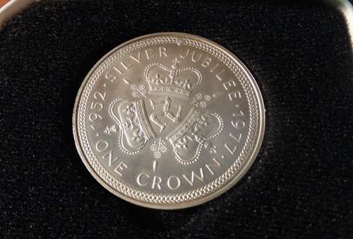 Isle of Man Proof One crown 1952