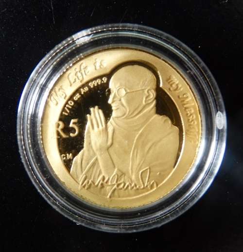2008 South African Protea Series 1 10th Gold Proof