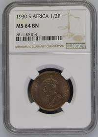 Scarse 1930 Half Penny MS64BN