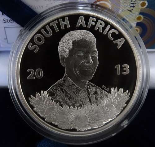 2013 South African Protea R1 low mintage Proof