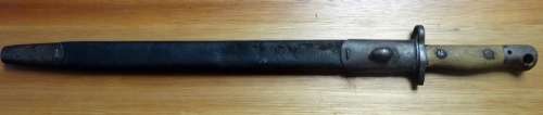 Rare Royal Airforce  1907 Type Bayonet. Stamped RAF