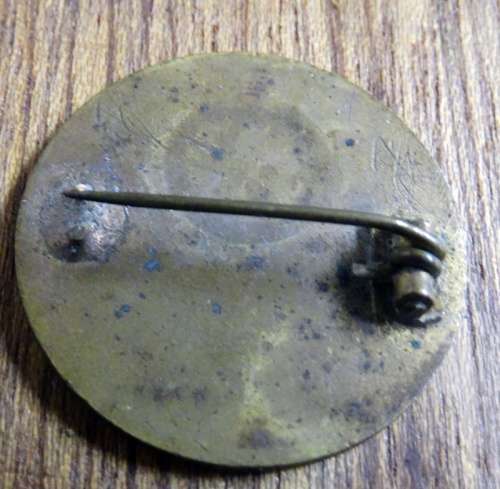 ZAR Coat of  Arm Chest Broach