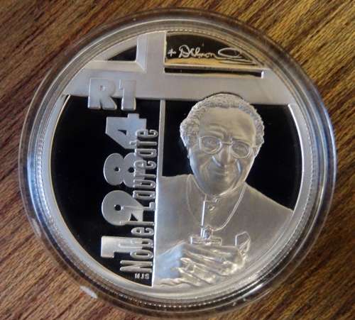 2006 Desmond Tutu Proof Silver R1. Immaculate.