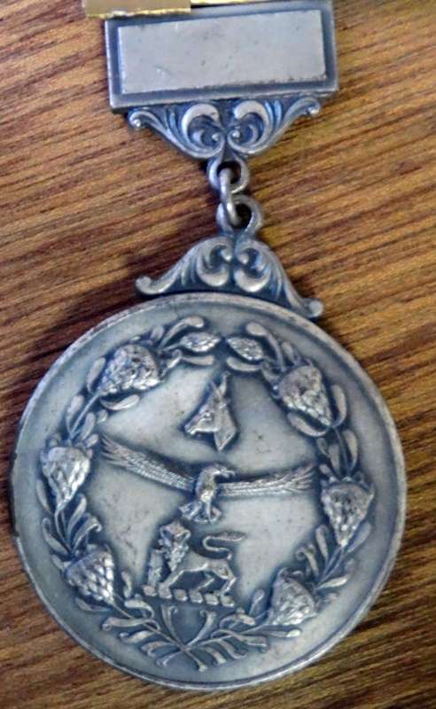 SADF Landloop Medalje 1983 Silver