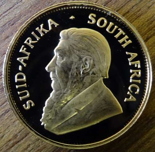 1971 Proof South African Krugerrand In Red Sam Box