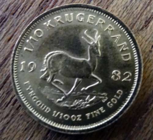 1982  1/10th Krugerrands (2) availible