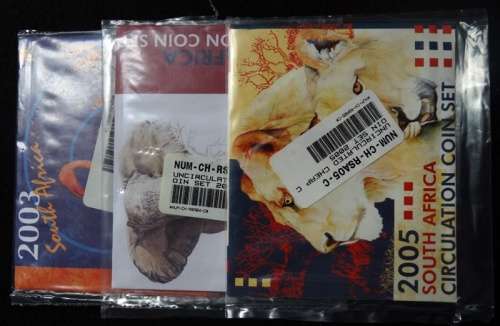 2003 2004 2005 Circulation coin sets