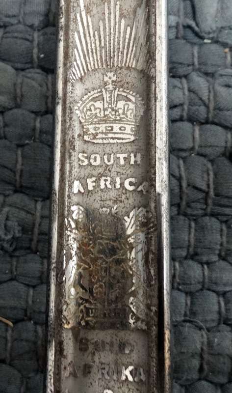 Wilkinson Sword Union of South African Sword in Scabard