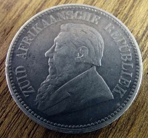 ZAR Two and a Half Shilling 1895