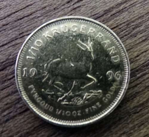 1996 1/10th Krugerrands