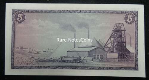 UNC G Rissik  Banknote. Afr over Eng. Watermark Springbok F3 001075