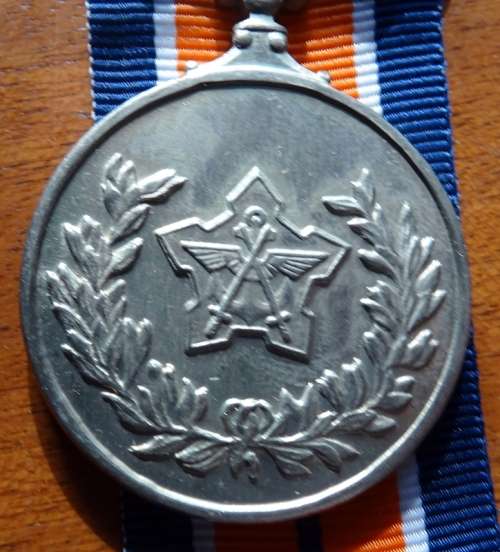 General Service Medal to P Liechti