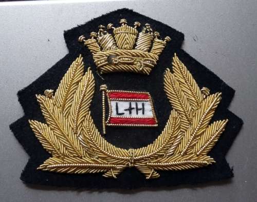 Lamport & Holt Officers Cap Badge