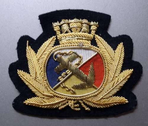 P & O Ocean Liner Cap Badge Cruise Ship