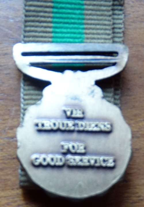 SADF 10 Years Good Service Miniature Medal