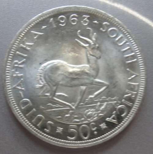 1963 South African 50c