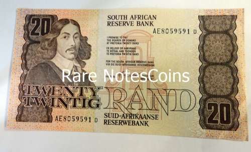 ## C.L Stals  1st Issue R20 Banknote ## AE8059591