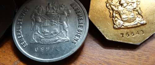 ## Trio of Bush War Medals Mounted  ## SADF