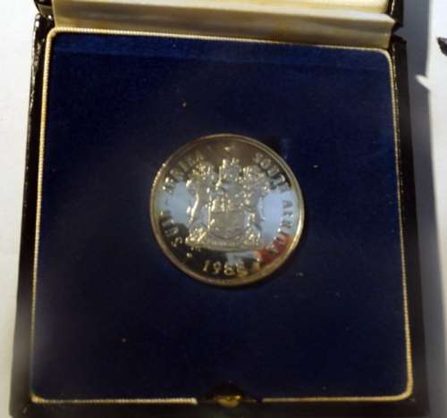 Proof South African 1988 Groot Trek Silver R1