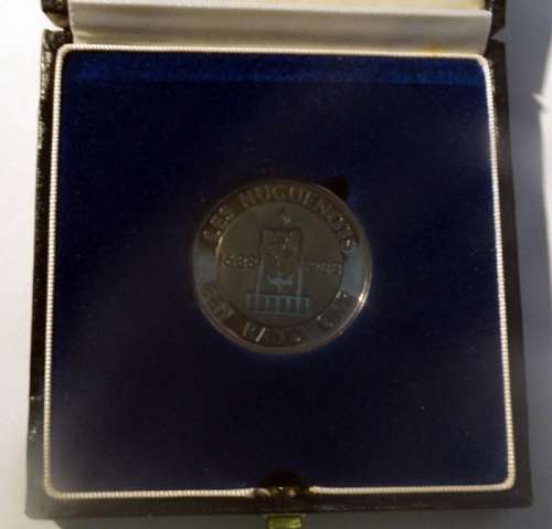 Proof South African 1988 Hugenote Silver R1