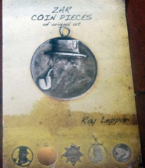 ZAR Coin Recessed Original Art by Ray Leppan