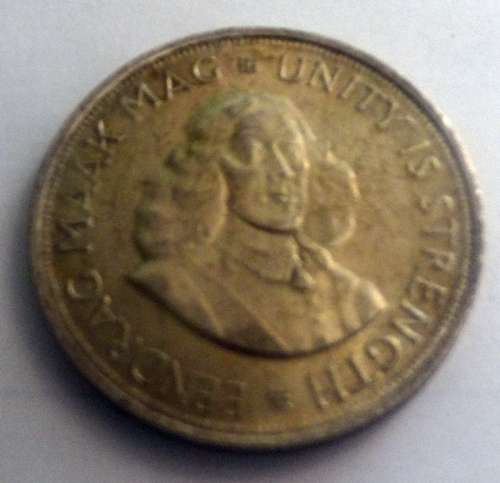 1963 South African Van Riebeeck 50 c